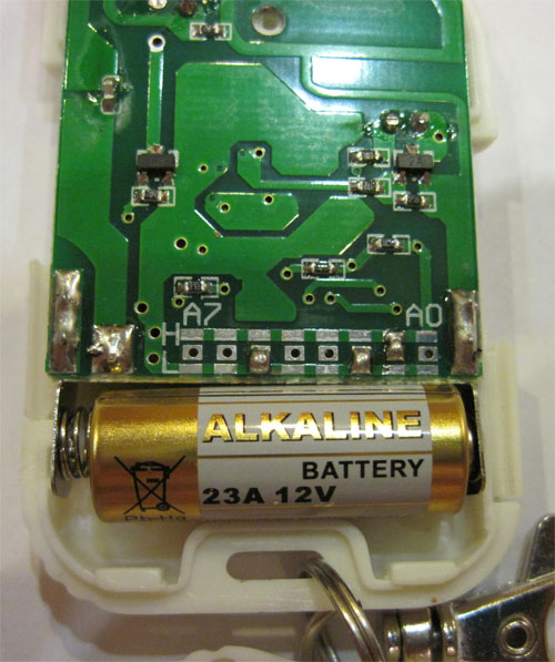 Батарейка для брелка GSM сигнализации Security